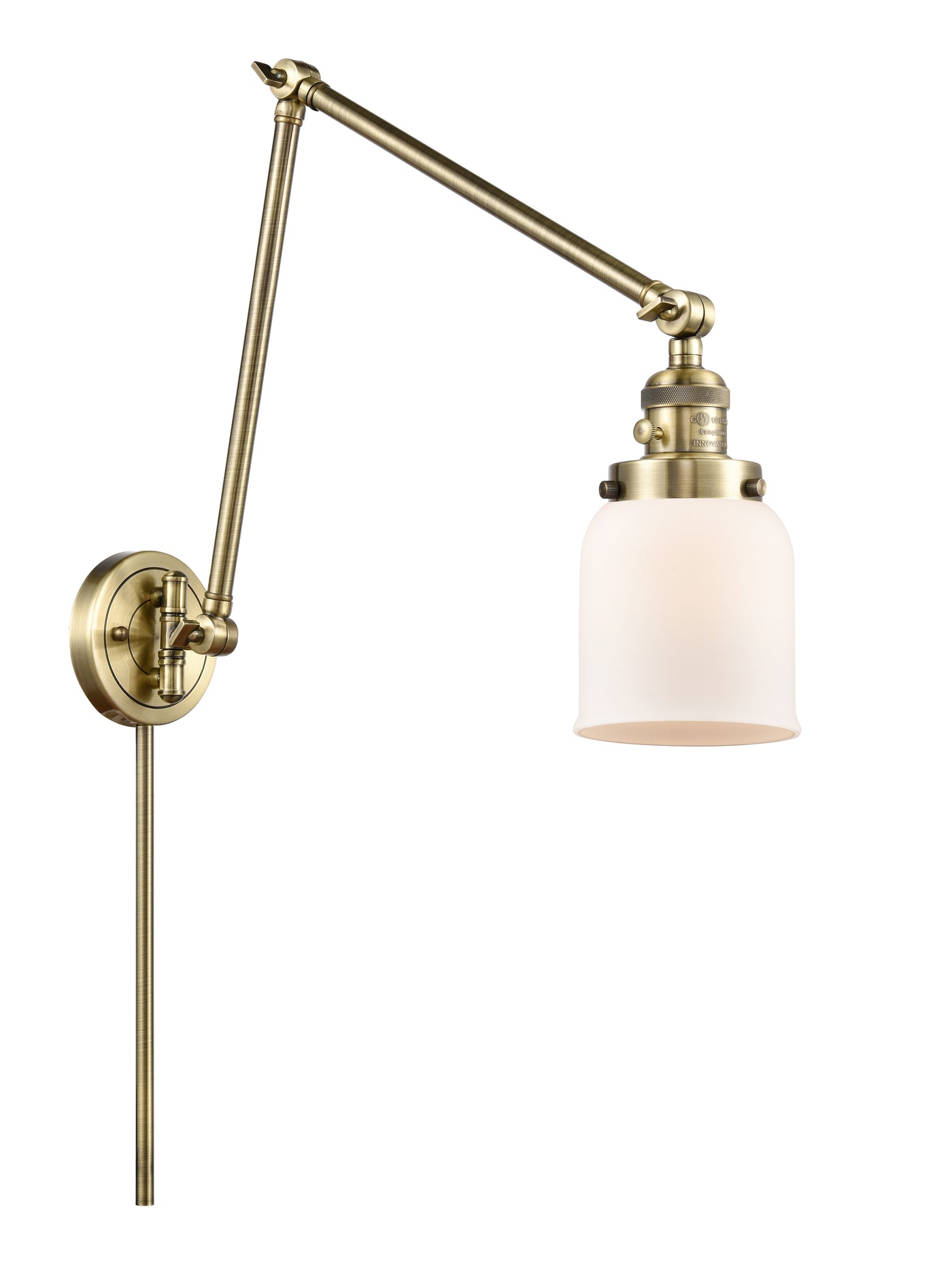 Franklin Restoration Cast Brass Swing Arm