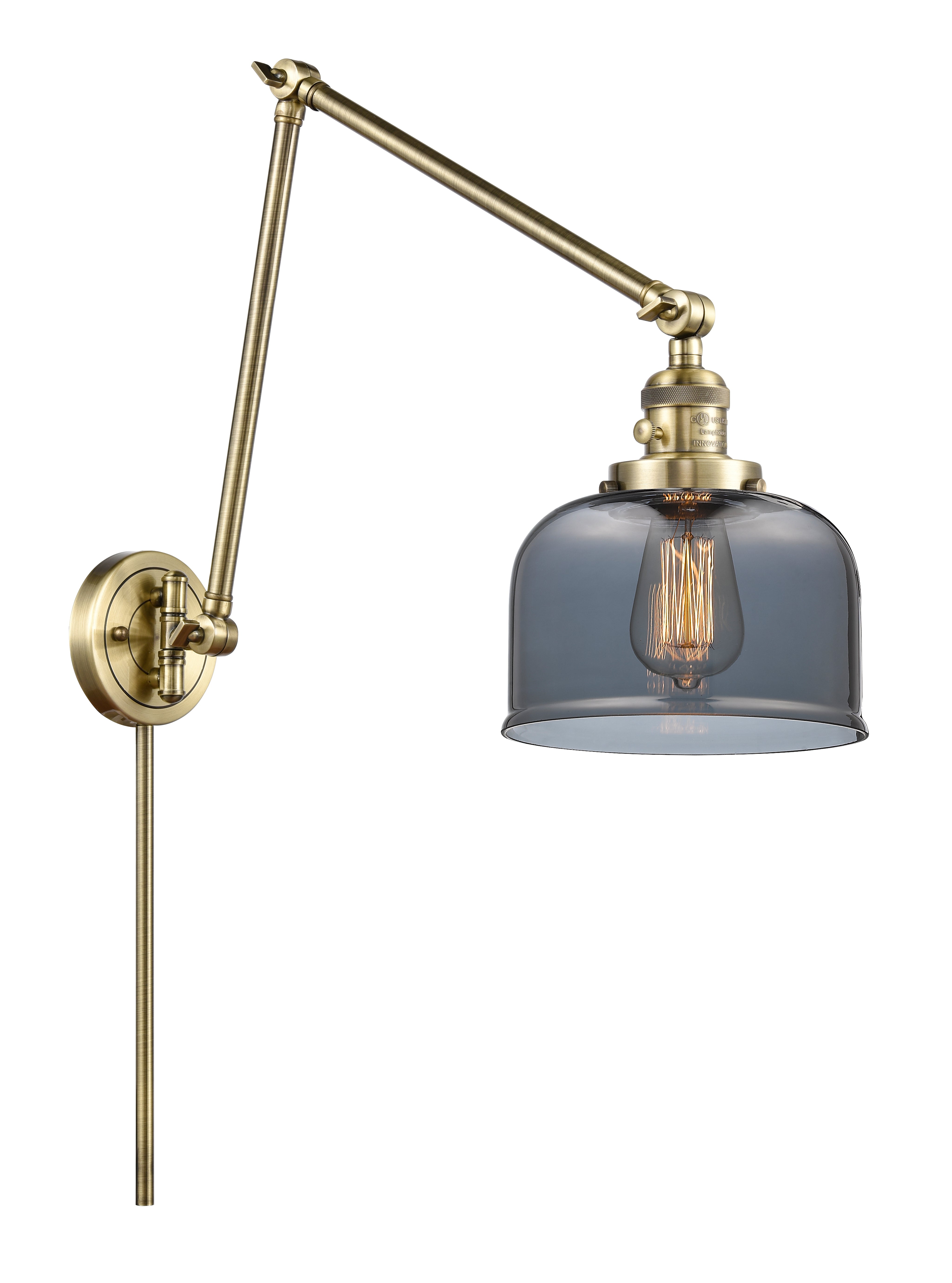 Franklin Restoration Swing Arm Cast Brass