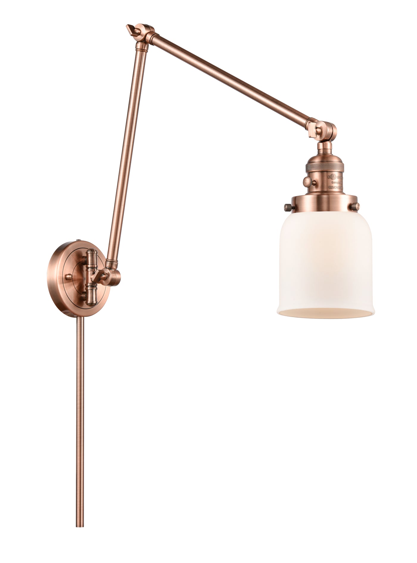 Franklin Restoration Cast Brass Swing Arm