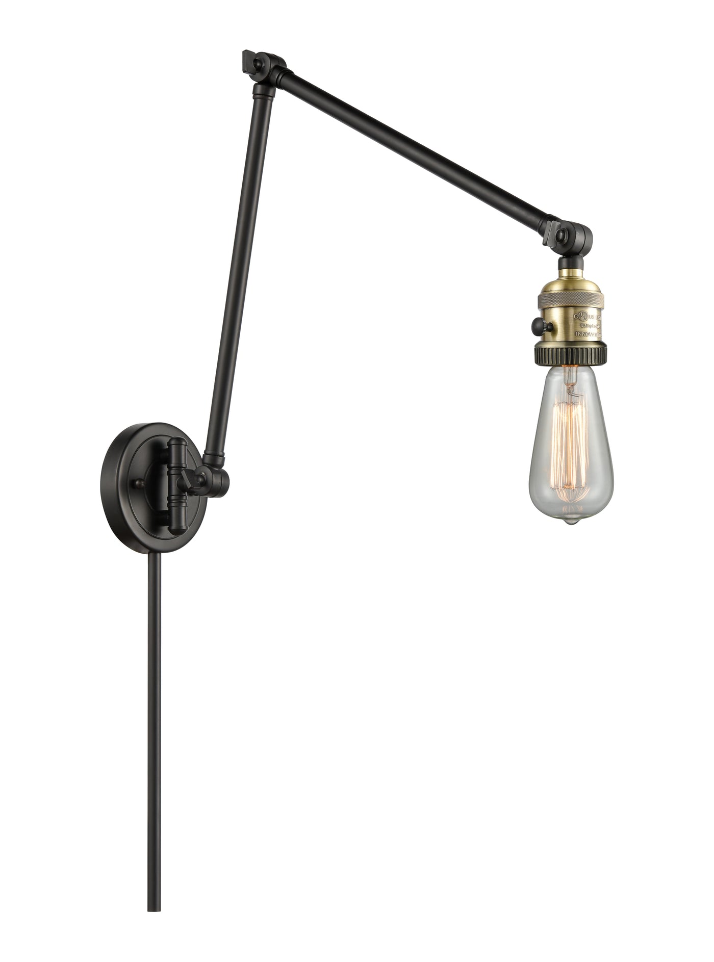 Franklin Restoration Swing Arm Cast Brass
