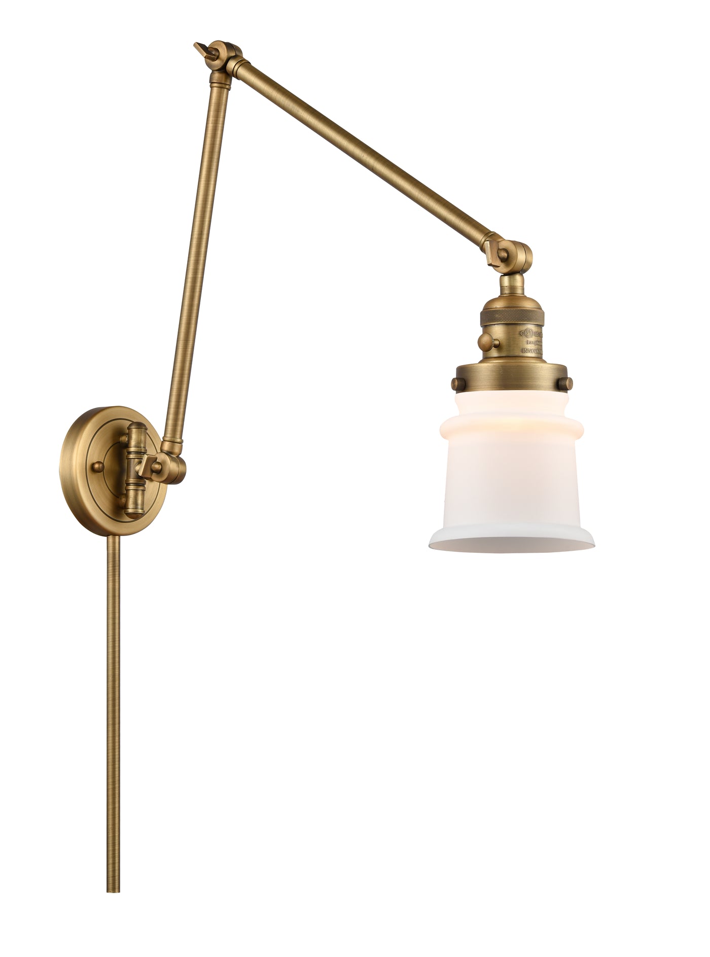 Franklin Restoration Swing Arm Cast Brass