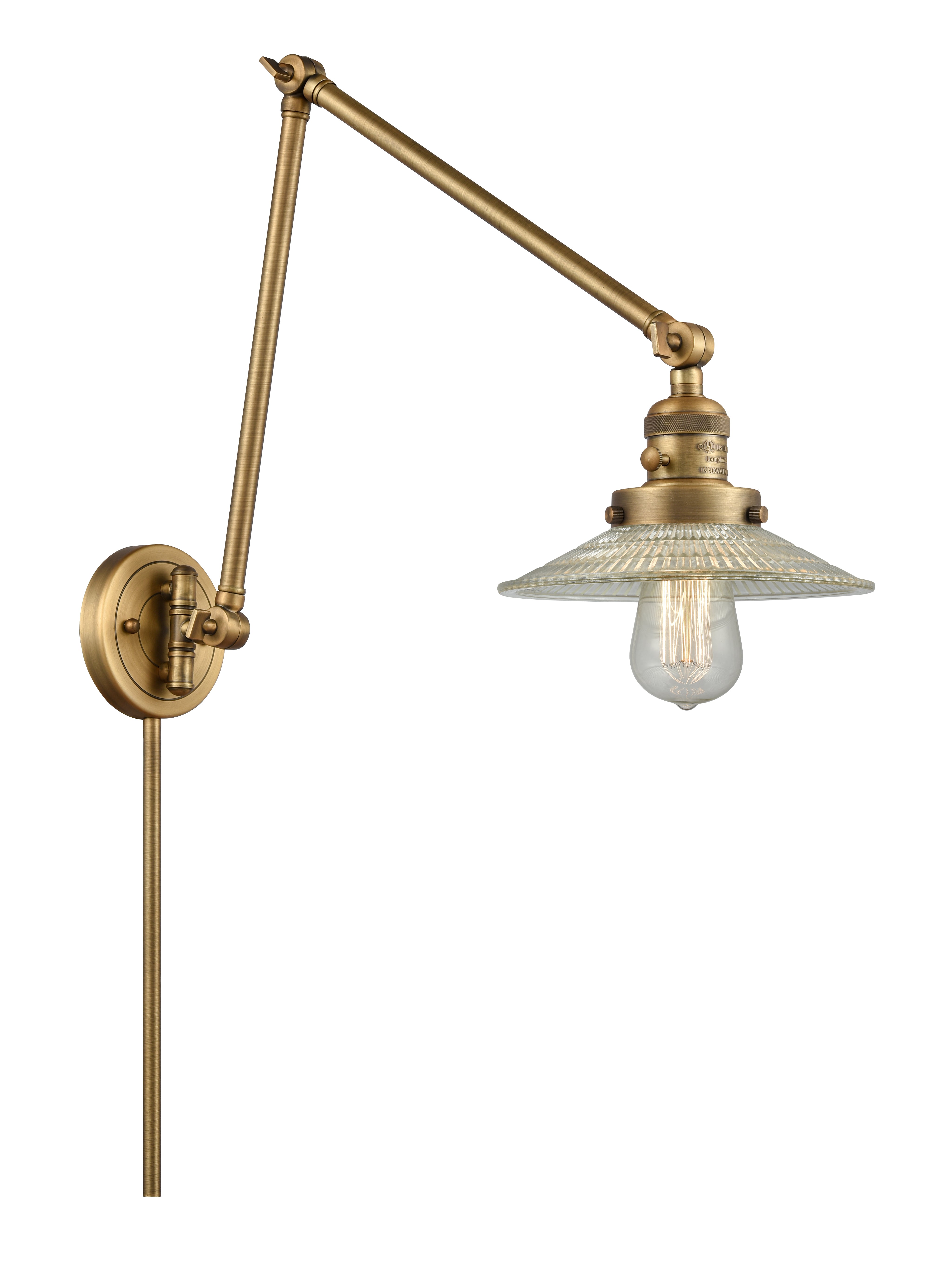 Franklin Restoration Swing Arm Brass Finish
