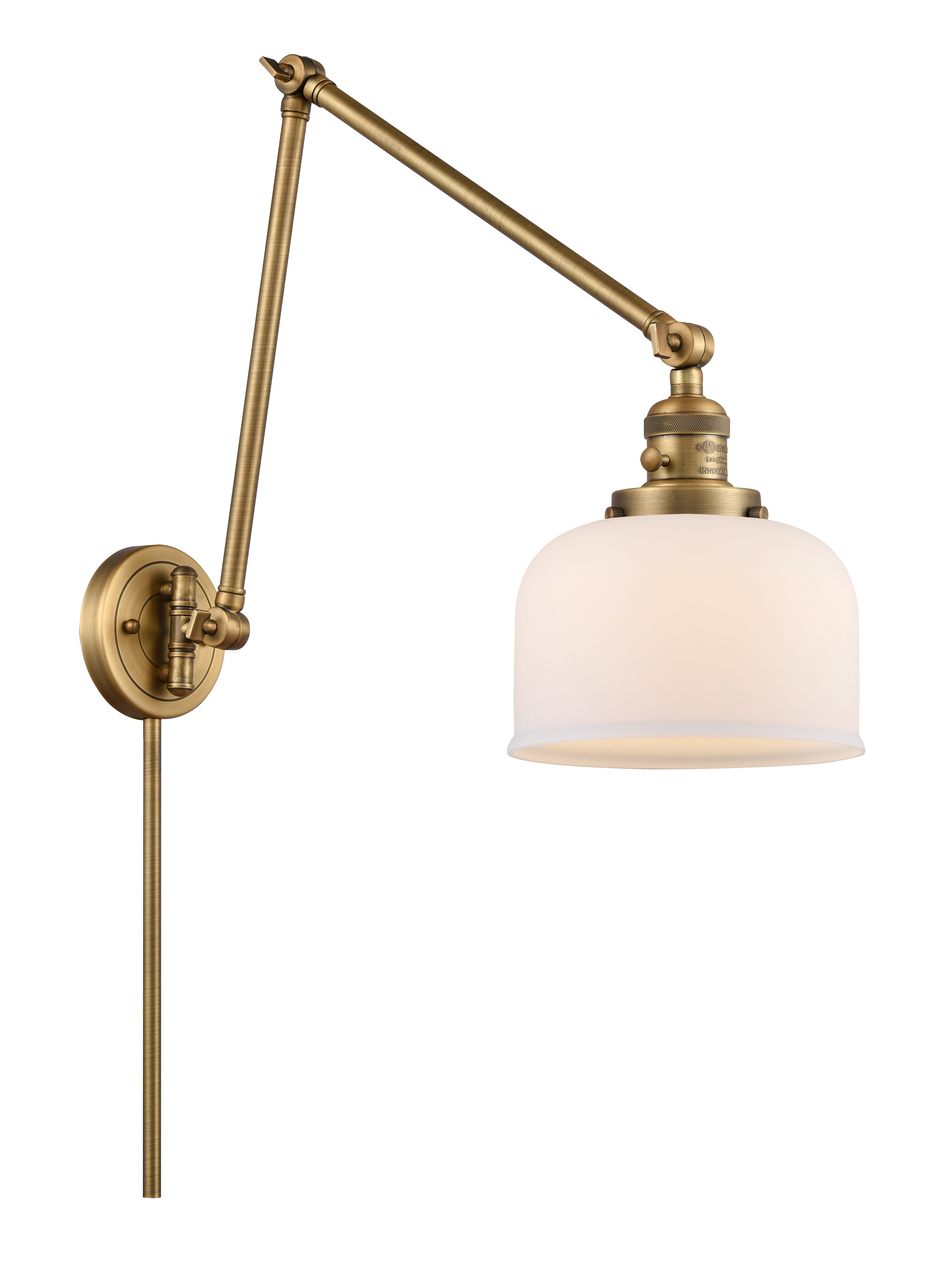 Franklin Restoration Swing Arm Cast Brass