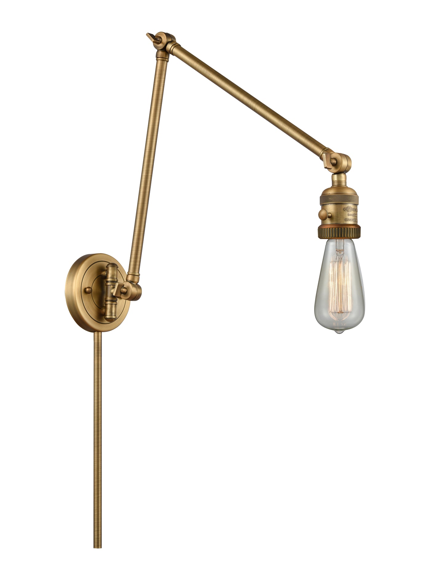 Franklin Restoration Cast Brass Bare Bulb