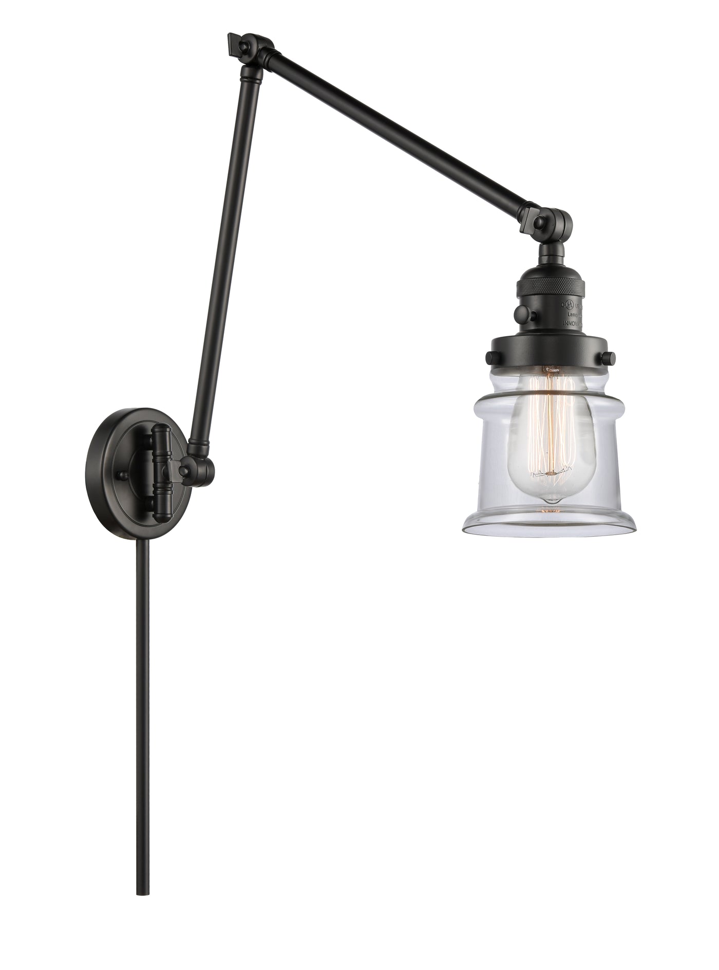 Franklin Restoration Swing Arm Cast Brass