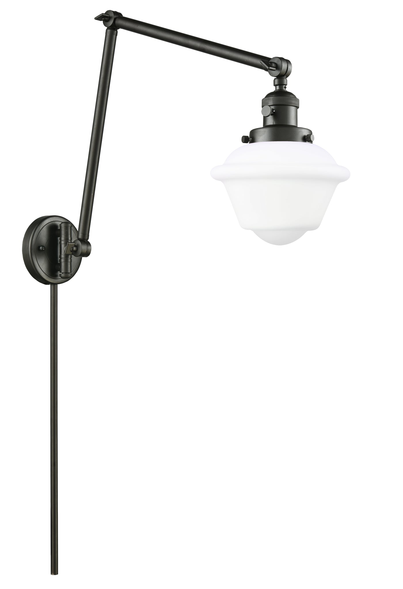 Franklin Restoration Swing Arm Steel Finish