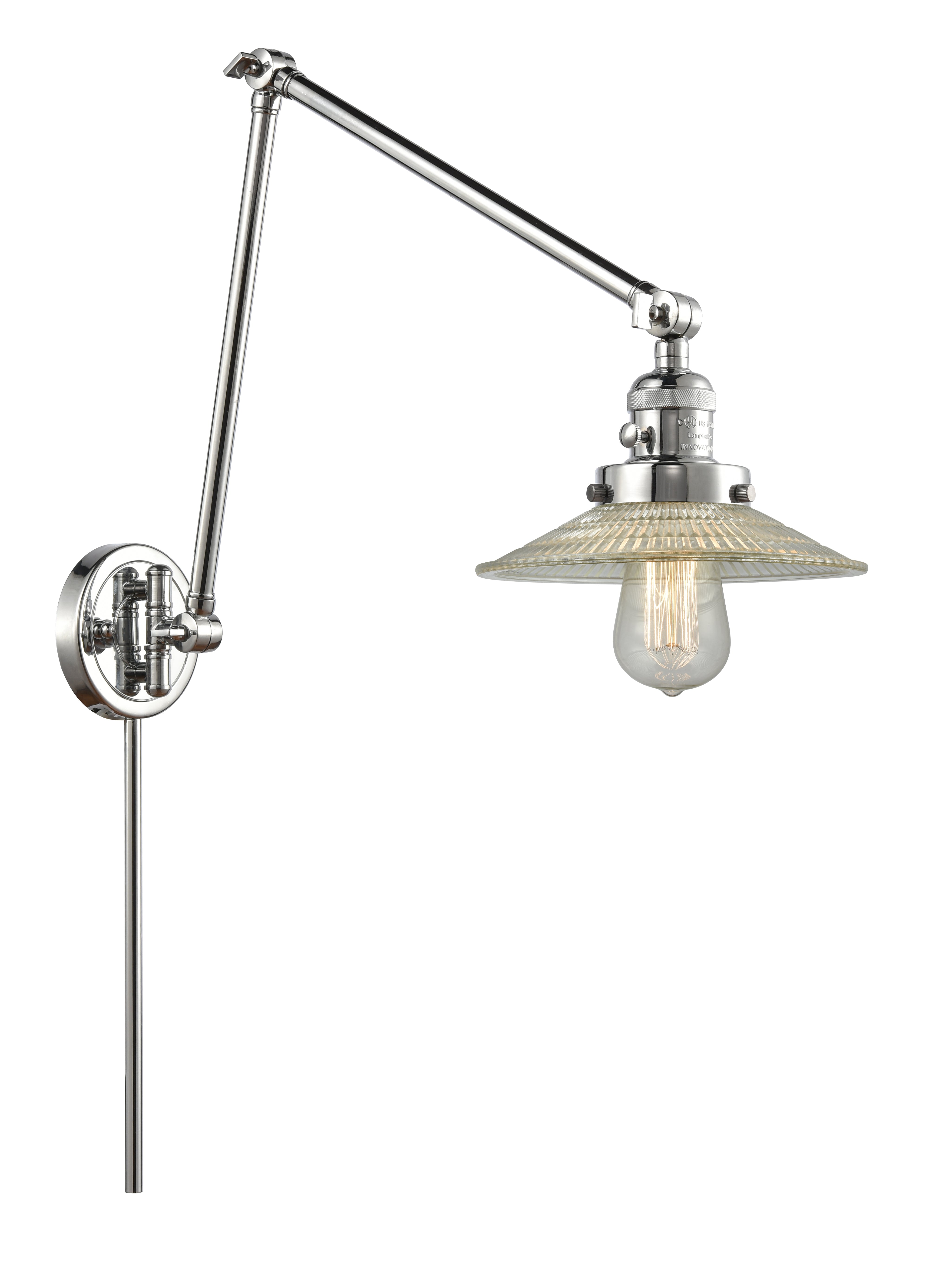 Franklin Restoration Swing Arm Brass Finish