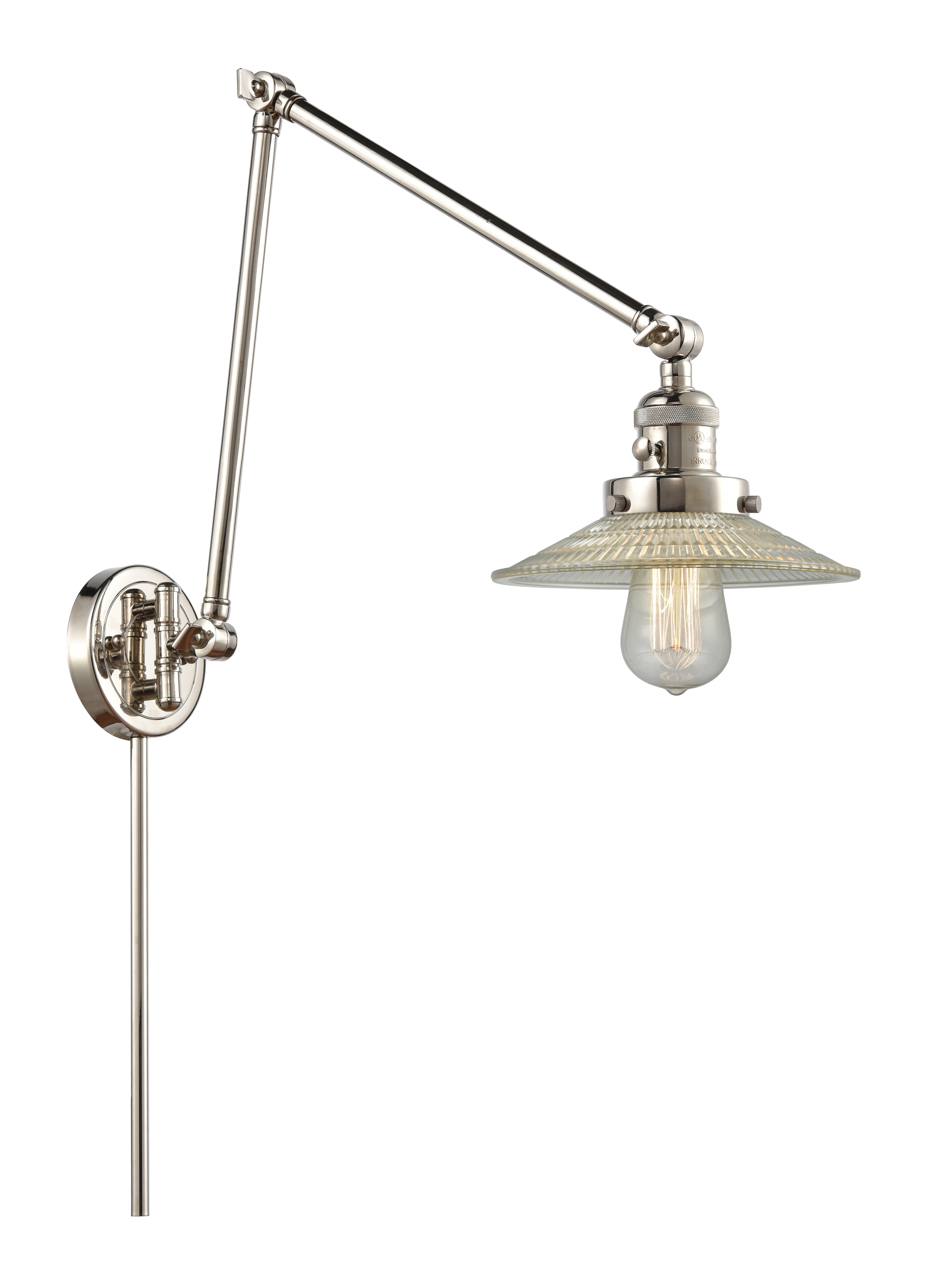 Franklin Restoration Swing Arm Brass Finish