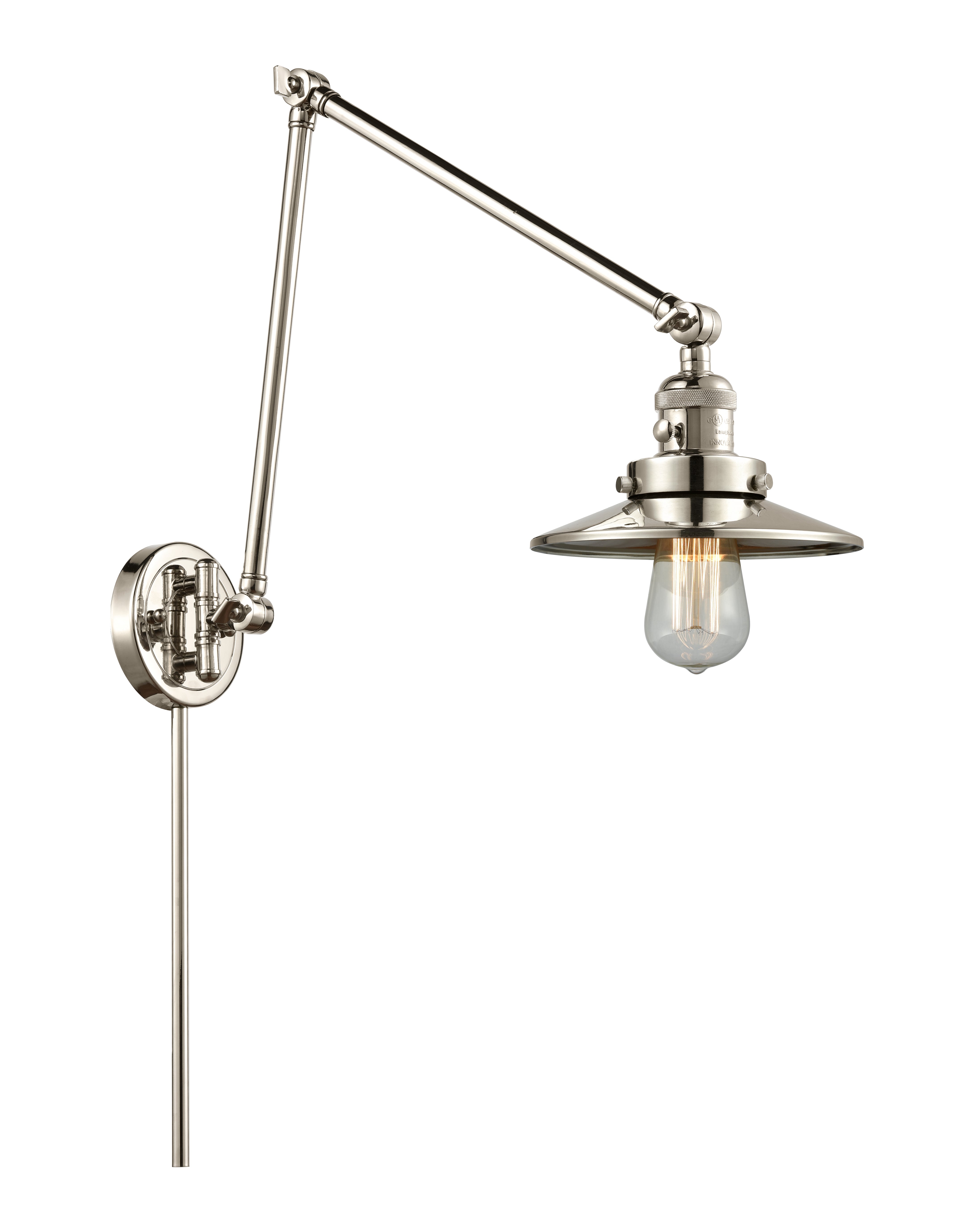 Franklin Restoration Cast Brass Swing Arm