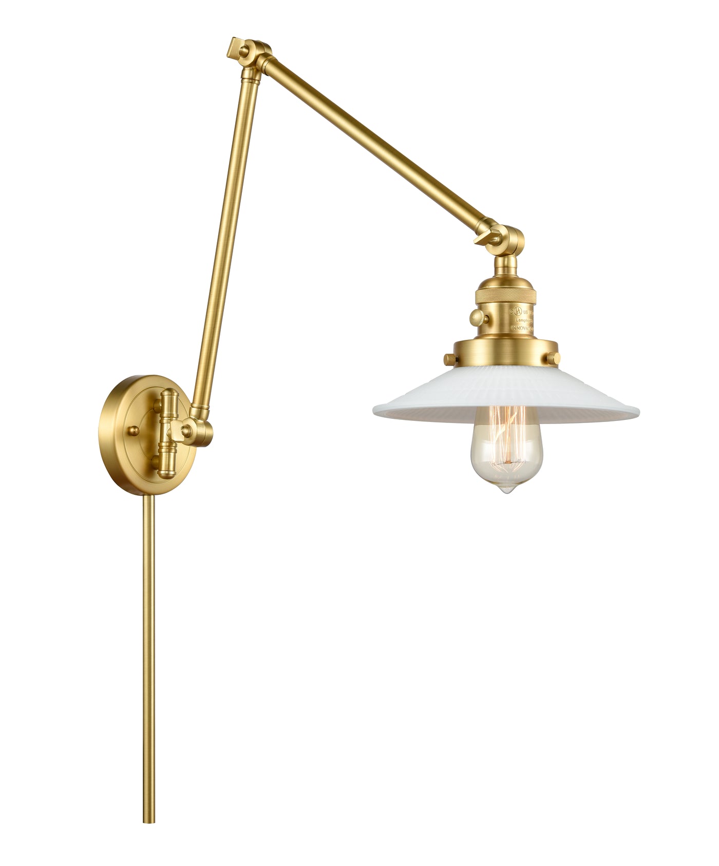 Franklin Restoration Swing Arm Cast Brass