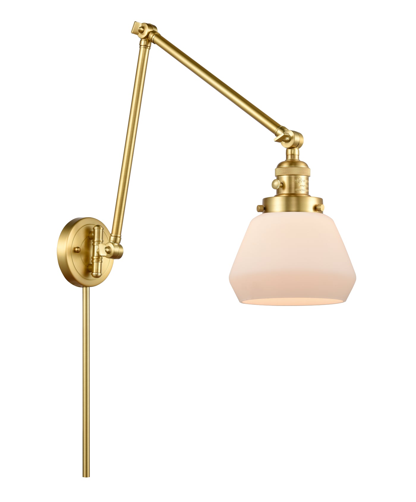 Franklin Restoration Swing Arm Cast Brass