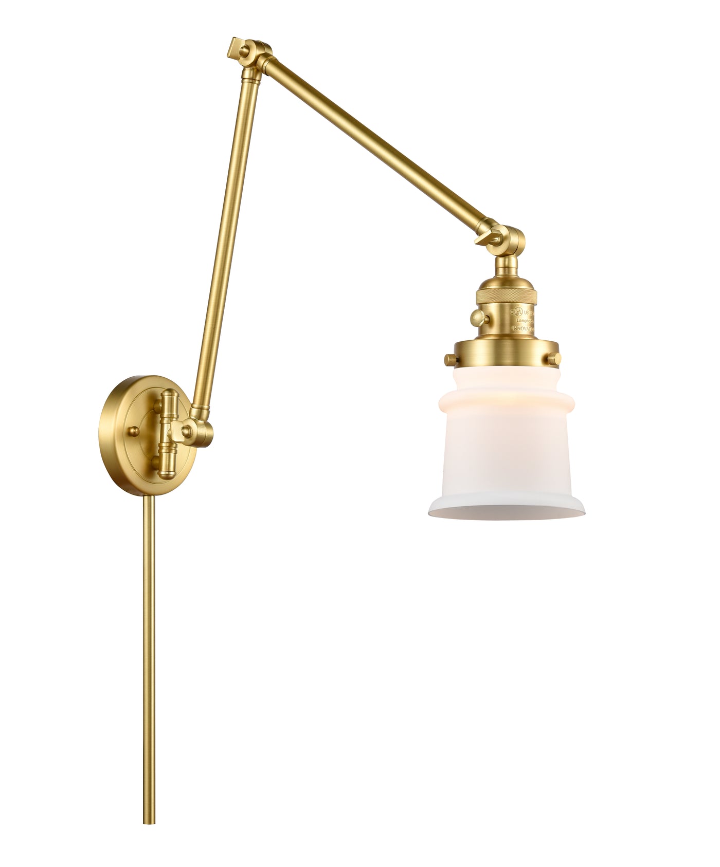 Franklin Restoration Swing Arm Cast Brass