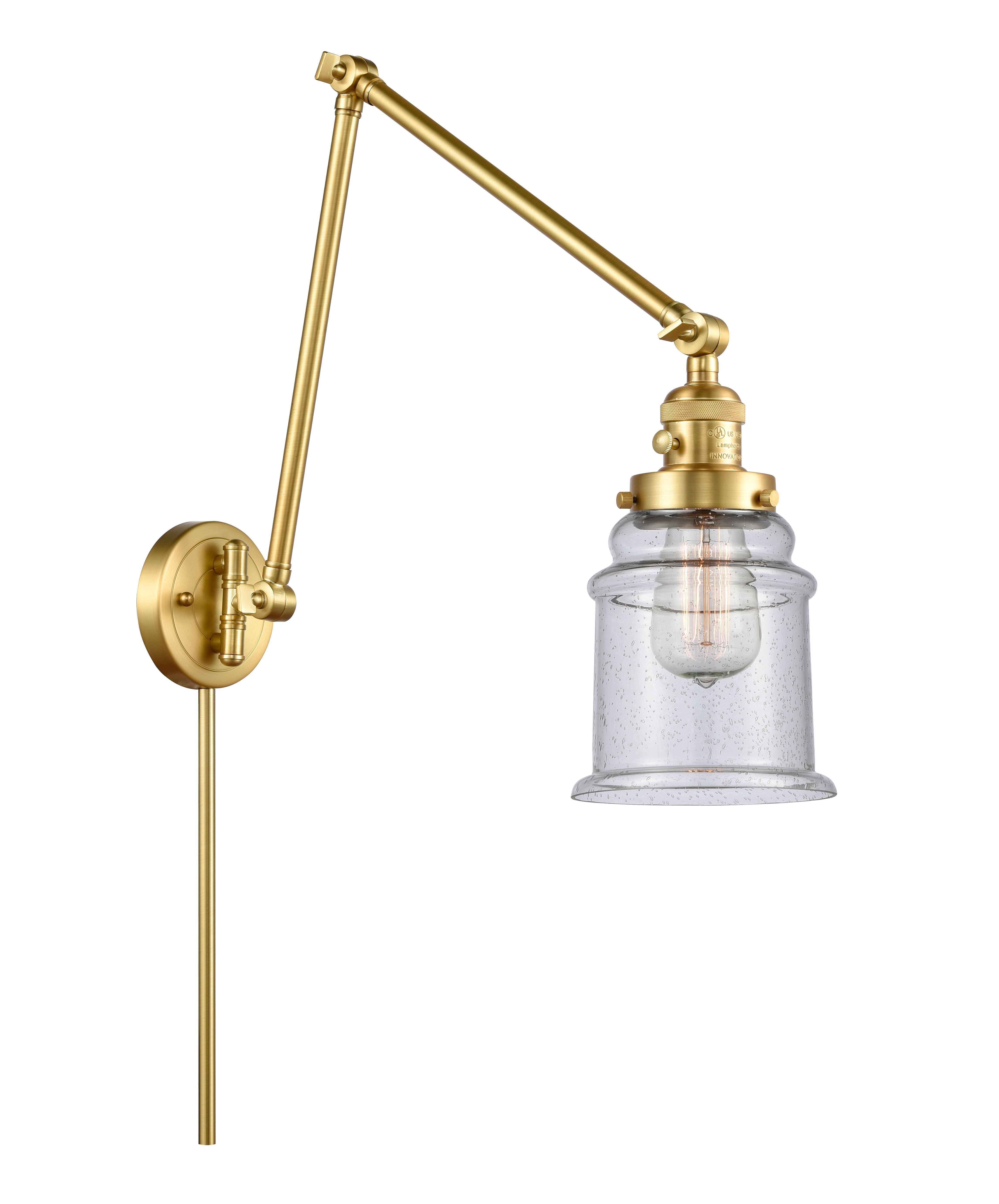 Franklin Restoration Swing Arm Cast Brass