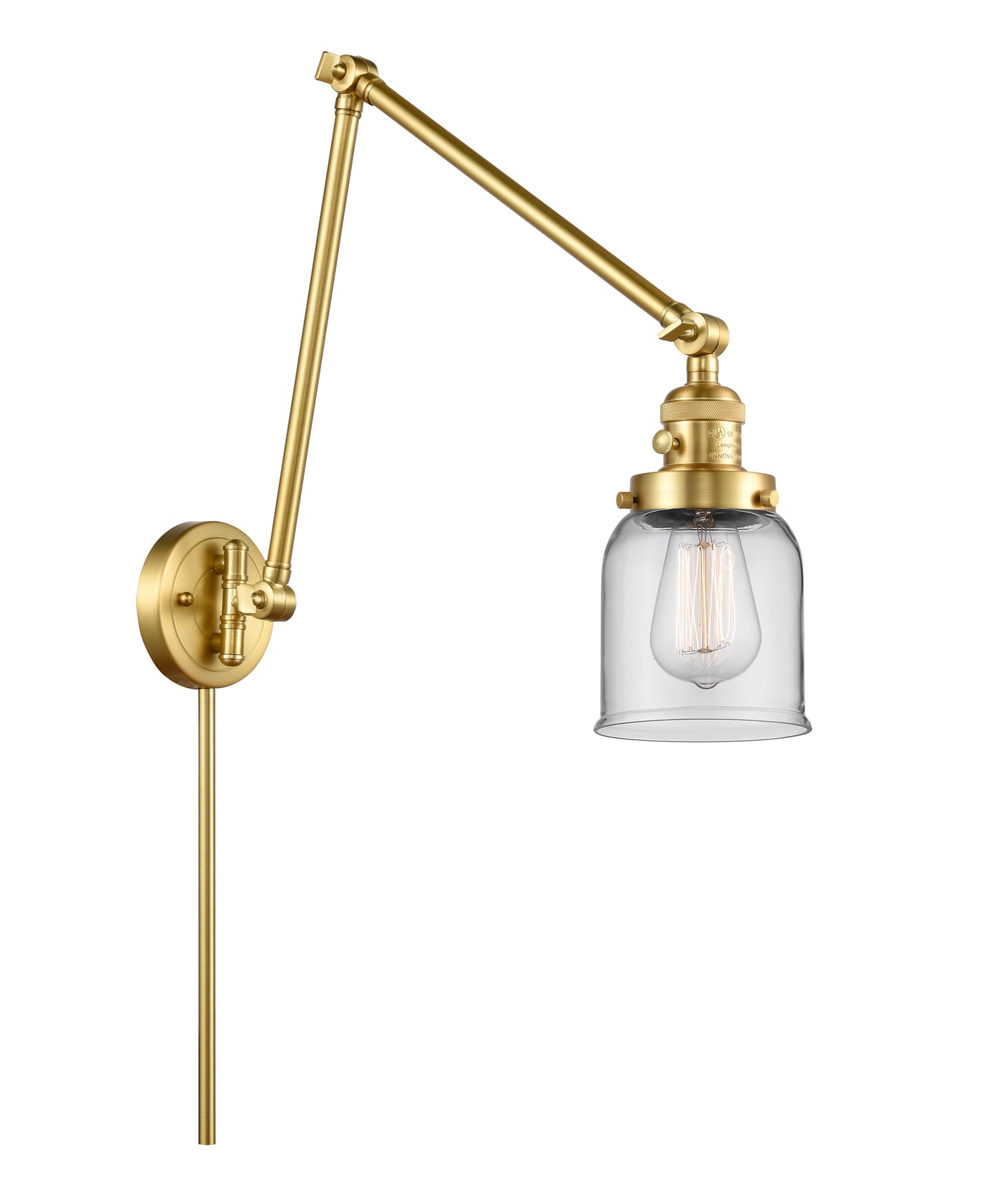 Franklin Restoration Cast Brass Swing Arm