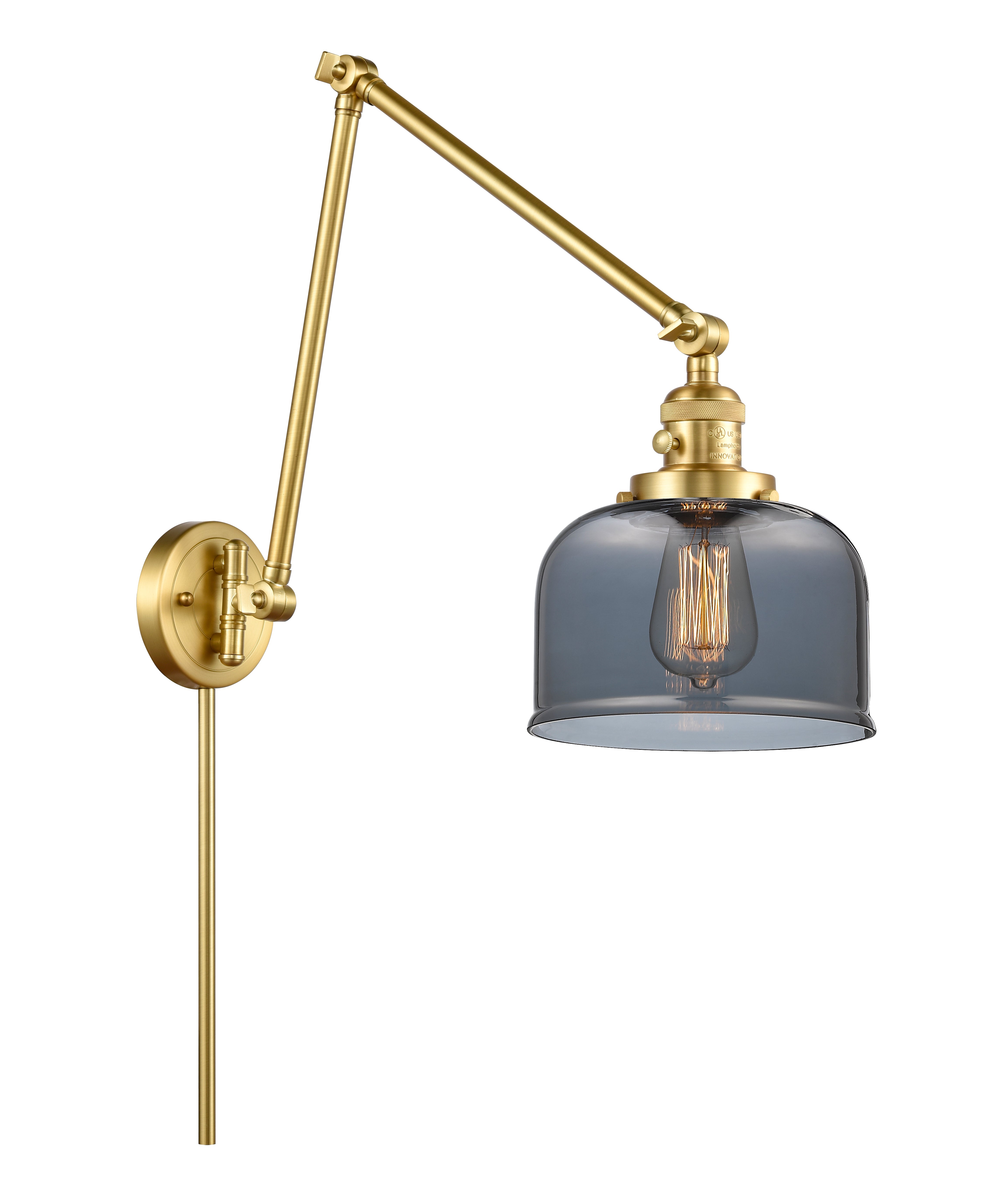 Franklin Restoration Swing Arm Cast Brass