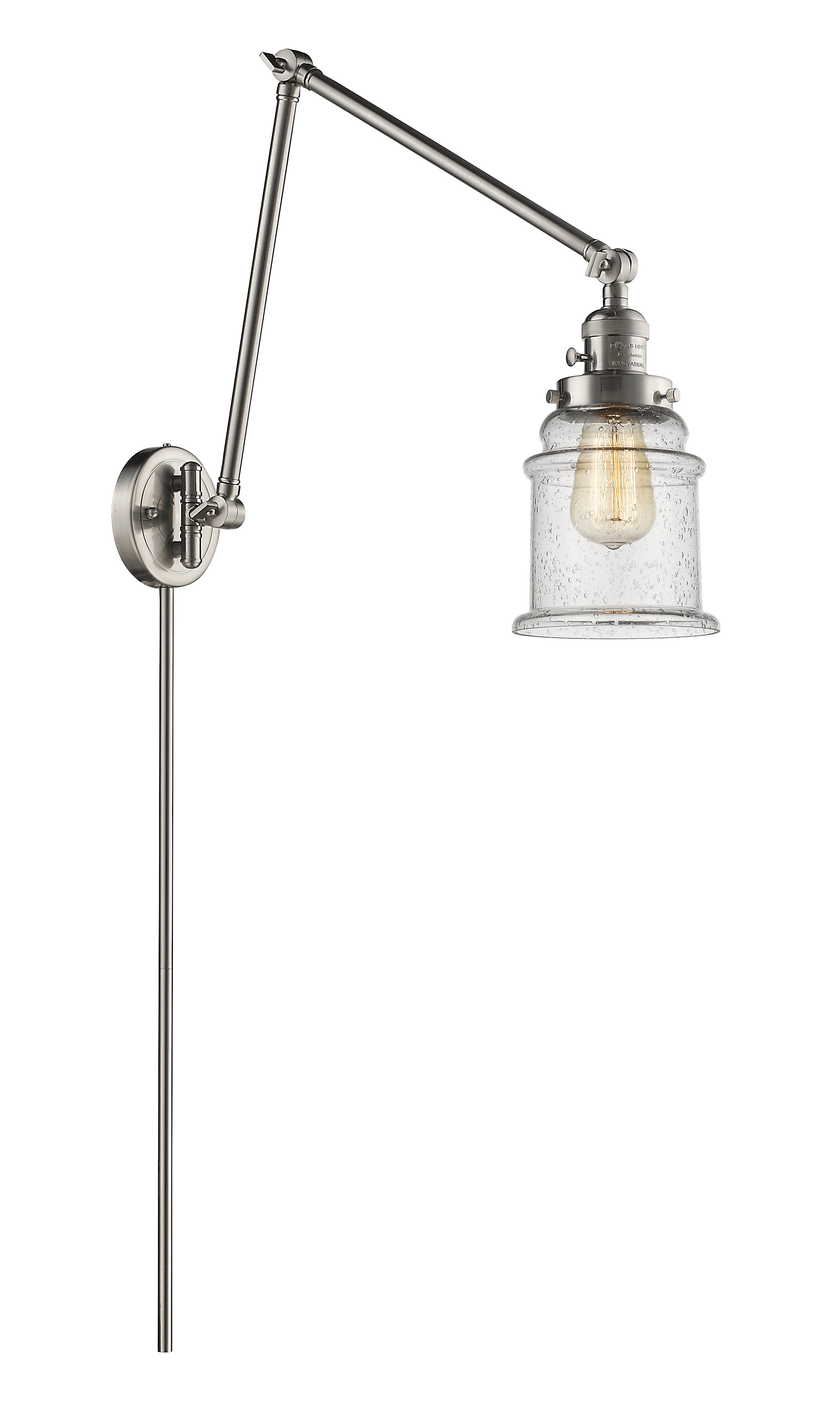 Franklin Restoration Swing Arm Cast Brass