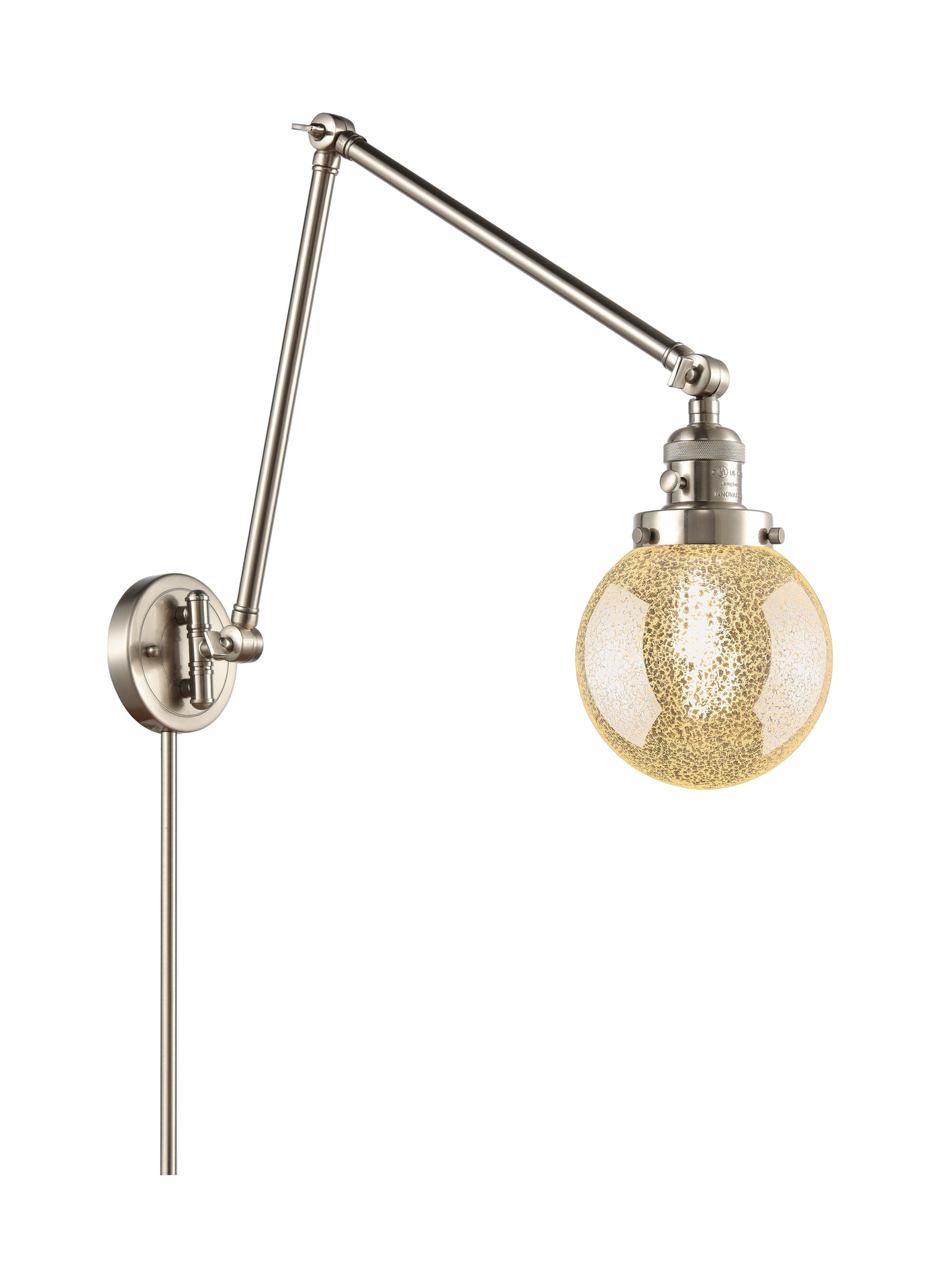 Franklin Restoration Swing Arm Cast Brass