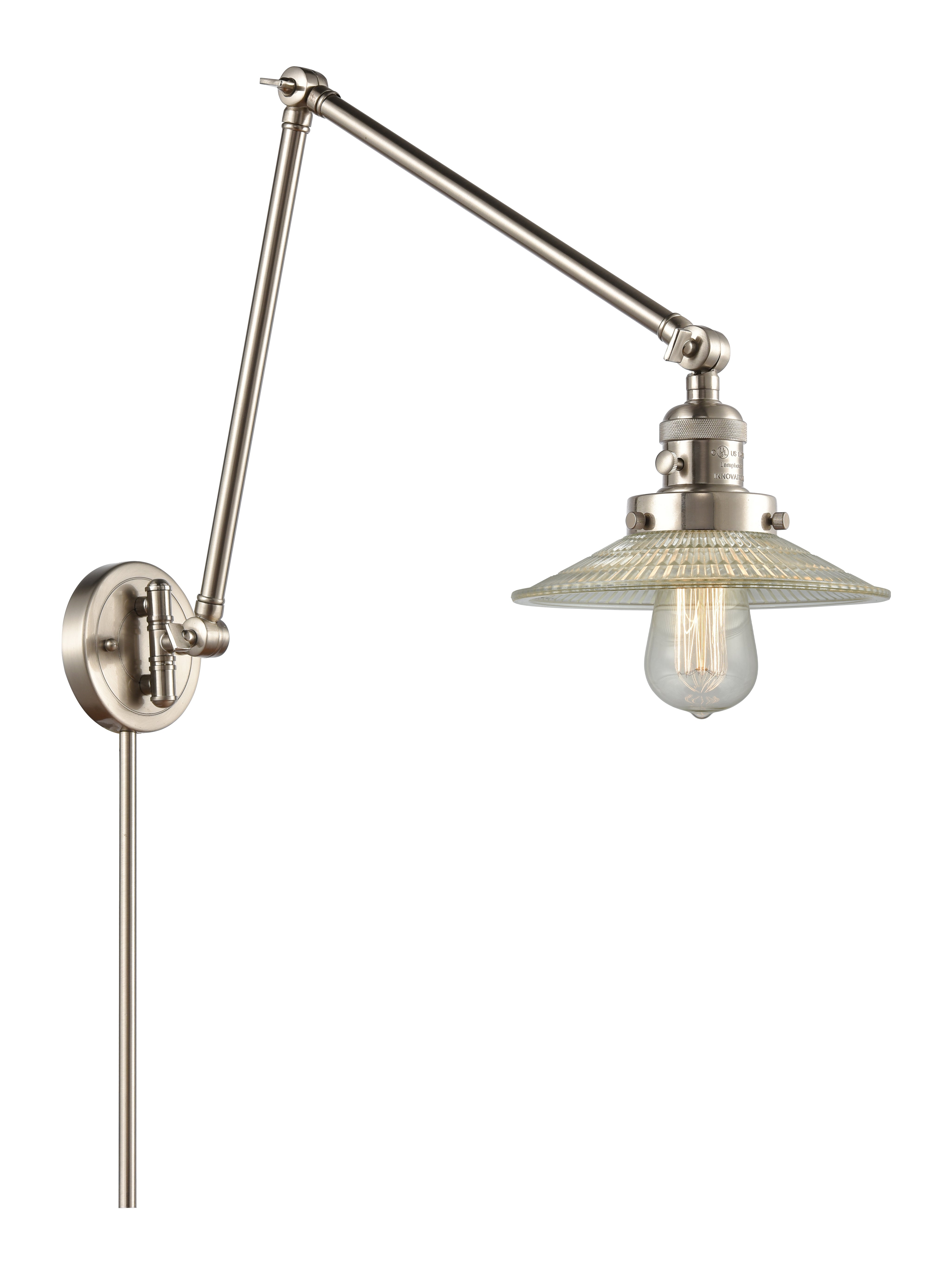 Franklin Restoration Swing Arm Brass Finish