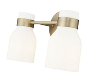 14'' Corella Modern Gold 2 Light Bath Vanity