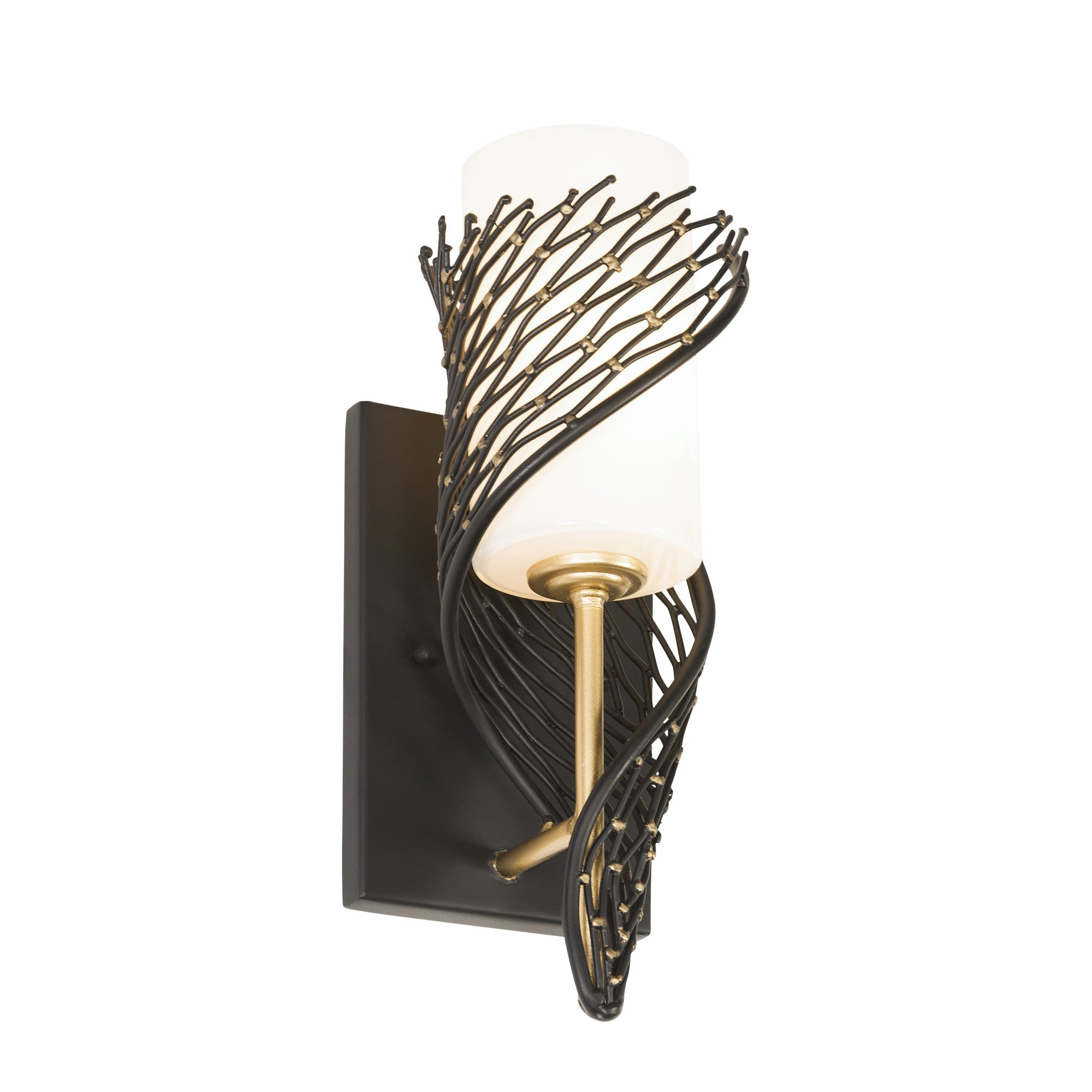 Flow 1 Light Left Wall sconce