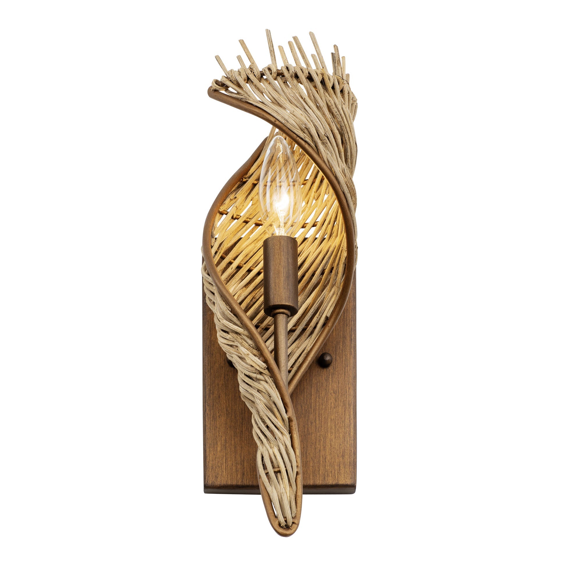 Flow 1 Light Right Wall sconce
