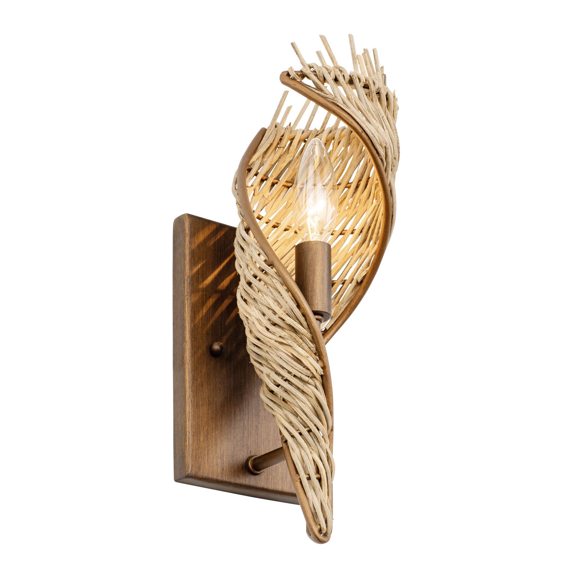 Flow 1 Light Right Wall sconce