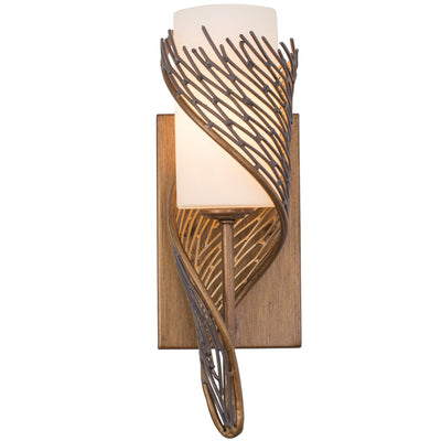 Flow 1 Light Right Wall sconce