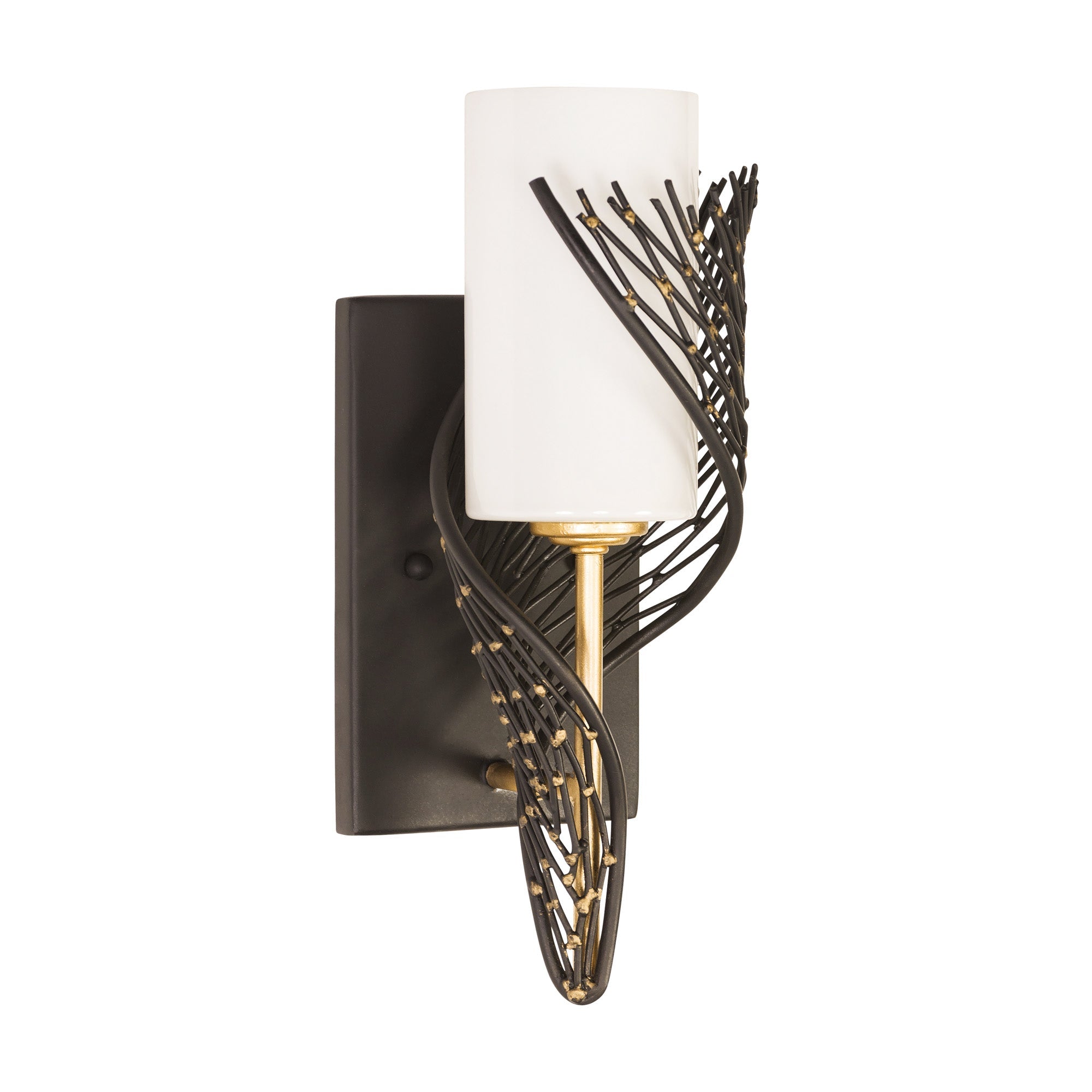 Flow 1 Light Right Wall sconce