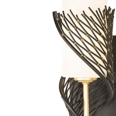 Flow 1 Light Right Wall sconce