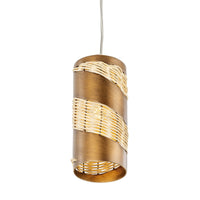 Flow 1 Light Cylinder Mini Pendant