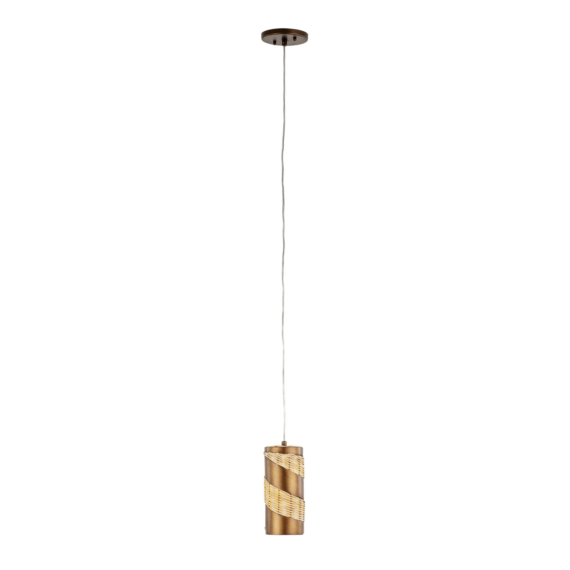 Flow 1 Light Cylinder Mini Pendant
