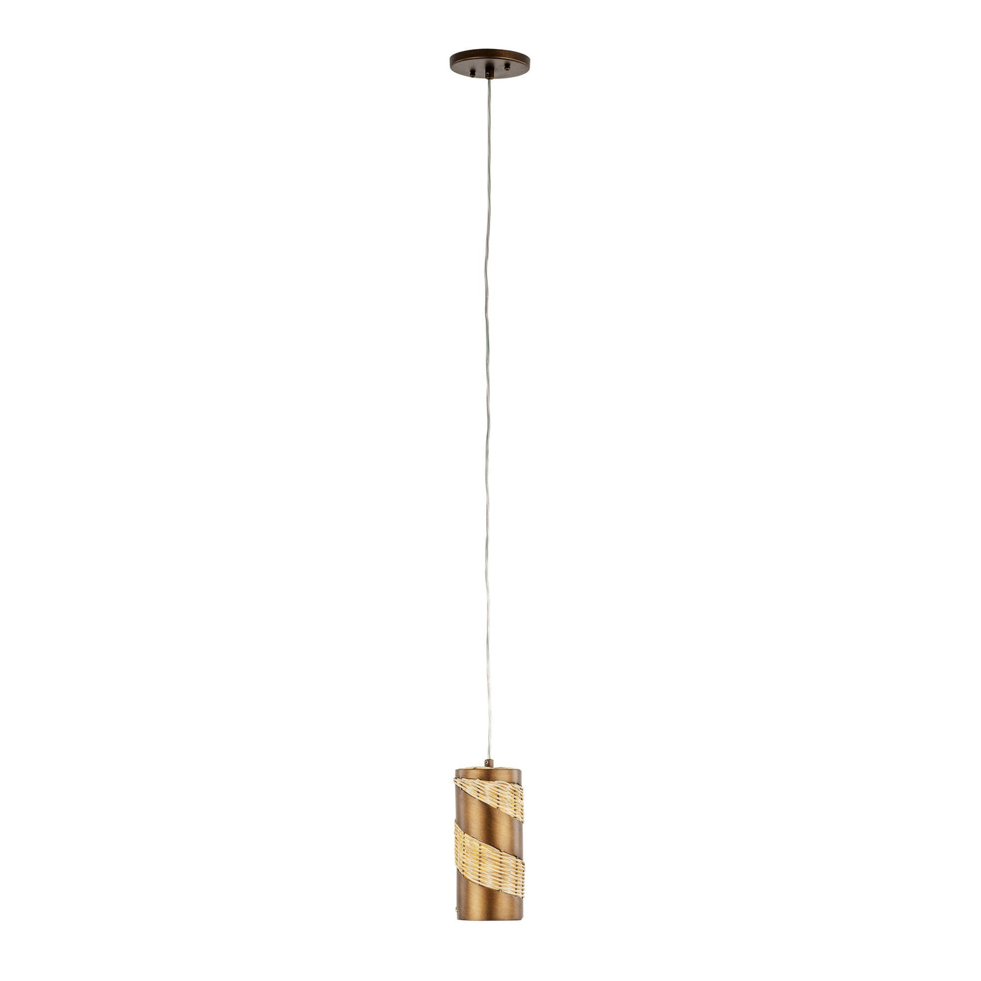 Flow 1 Light Cylinder Mini Pendant