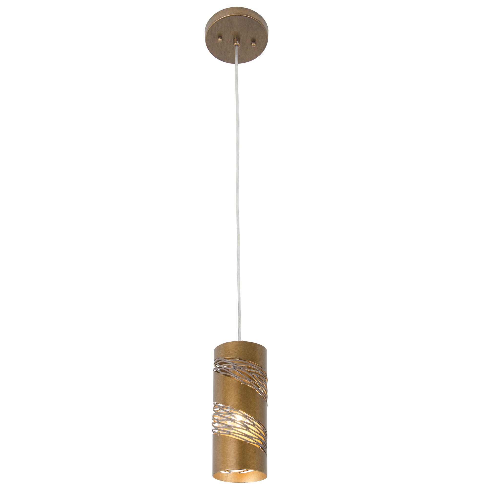Flow 1 Light Cylinder Mini Pendant