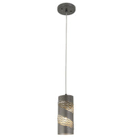 Flow 1 Light Cylinder Mini Pendant