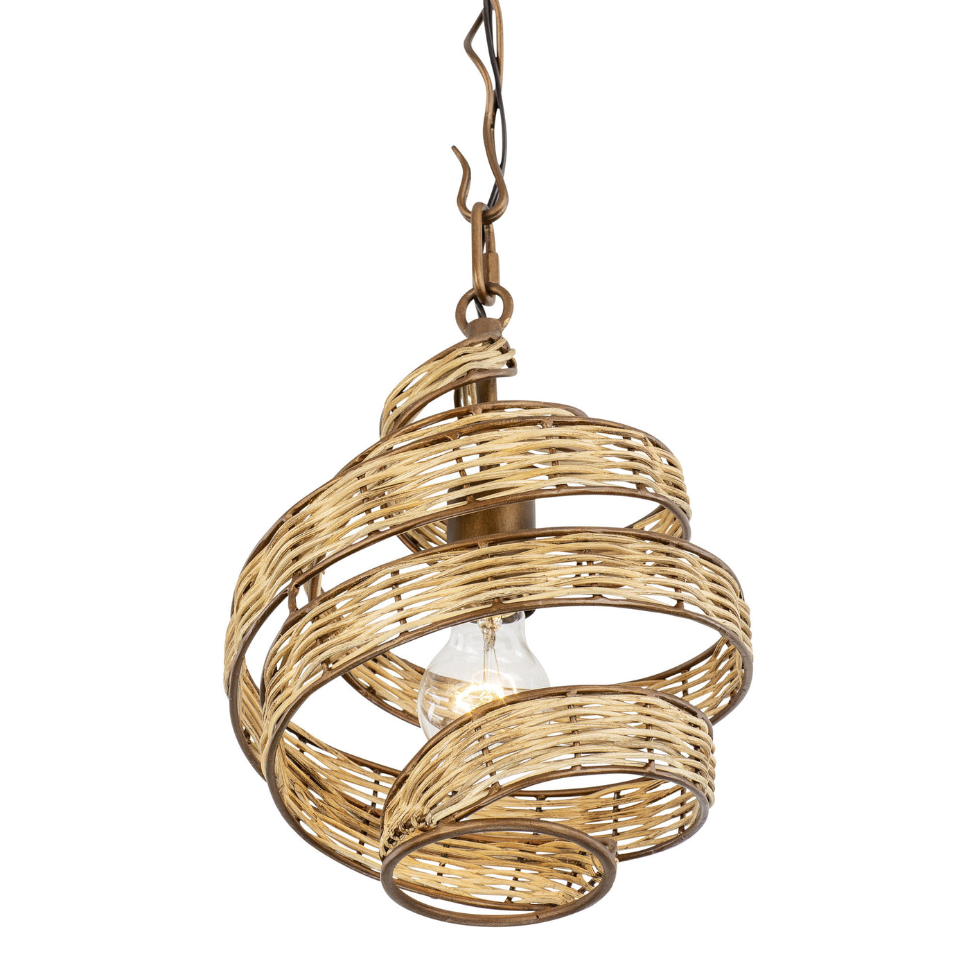 Flow 1 Light Twist Mini Pendant