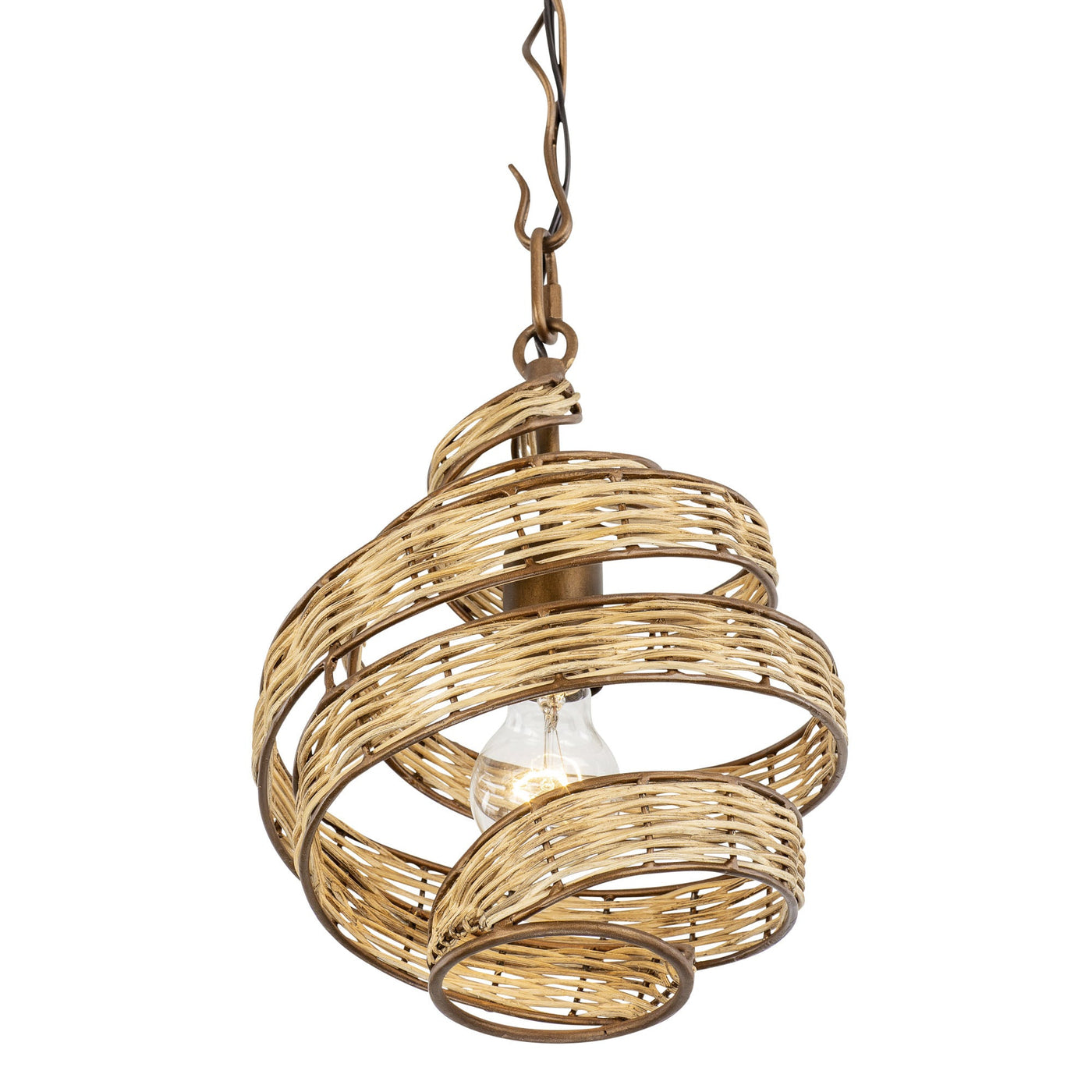 Flow 1 Light Twist Mini Pendant