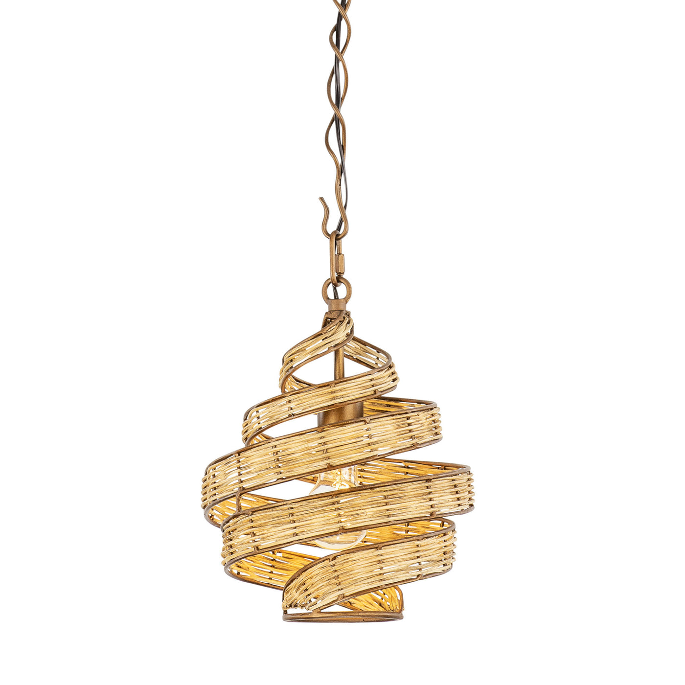 Flow 1 Light Twist Mini Pendant
