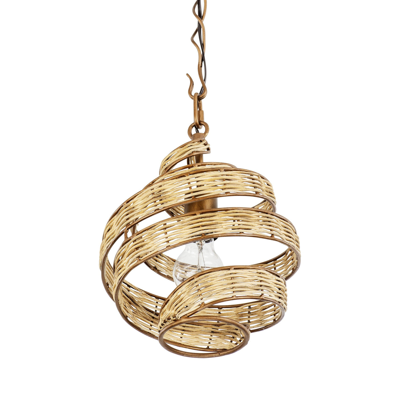 Flow 1 Light Twist Mini Pendant