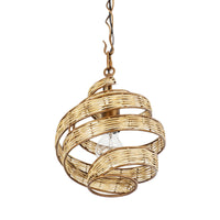 Flow 1 Light Twist Mini Pendant