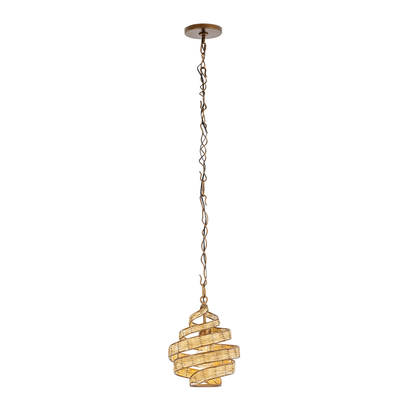Flow 1 Light Twist Mini Pendant