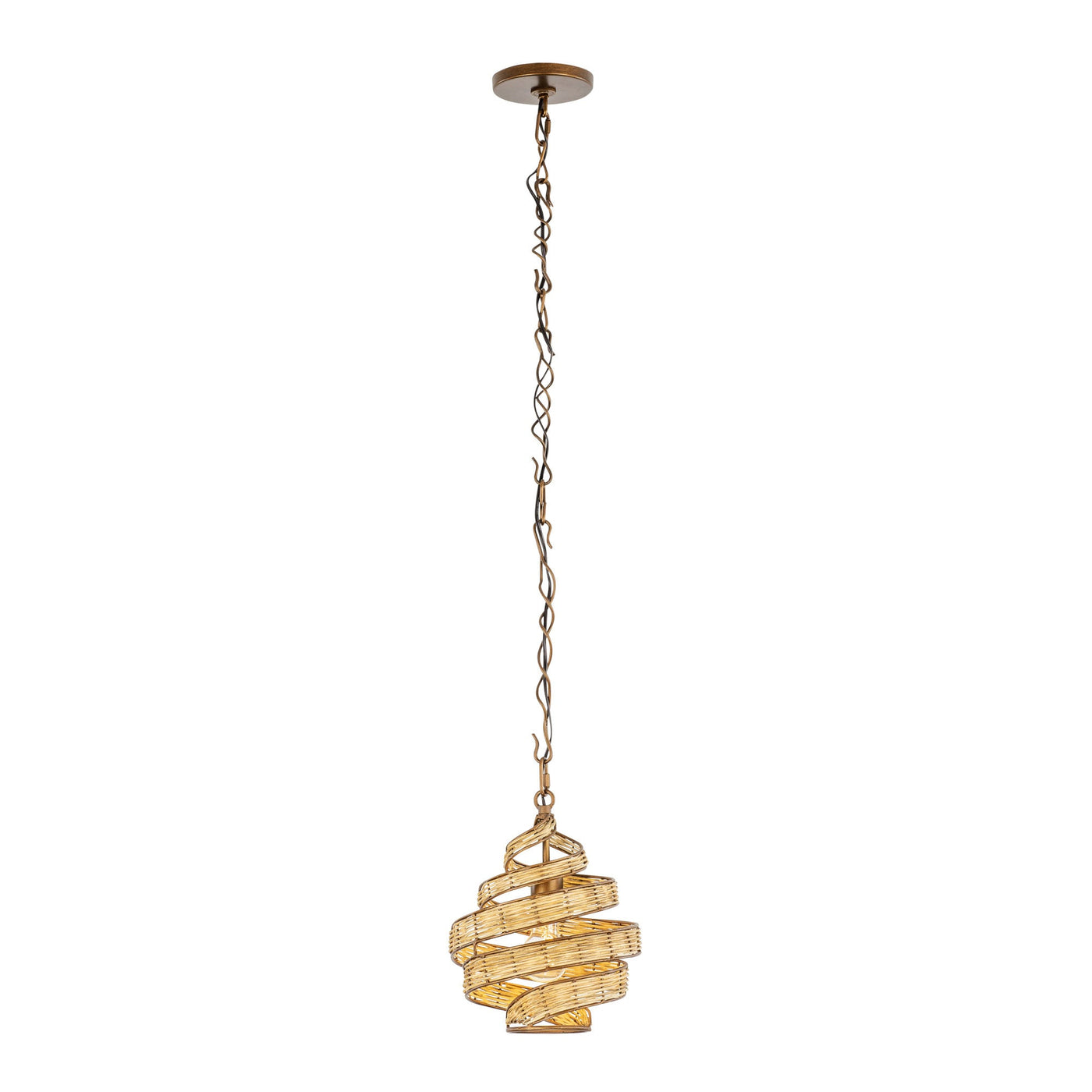 Flow 1 Light Twist Mini Pendant
