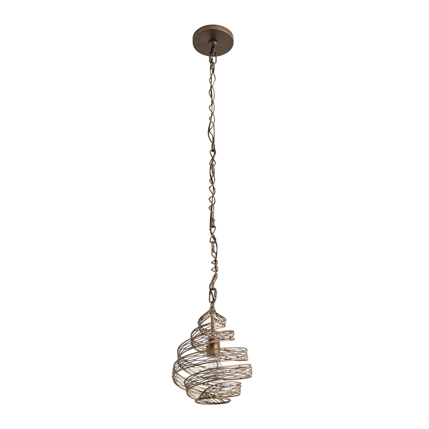 Flow 1 Light Twist Mini Pendant