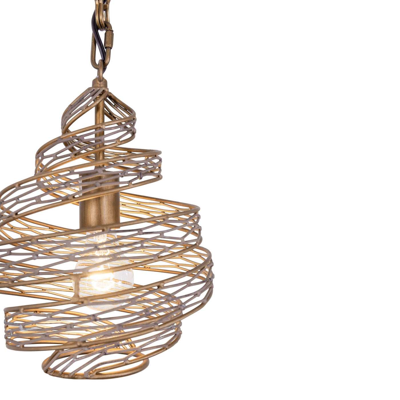 Flow 1 Light Twist Mini Pendant