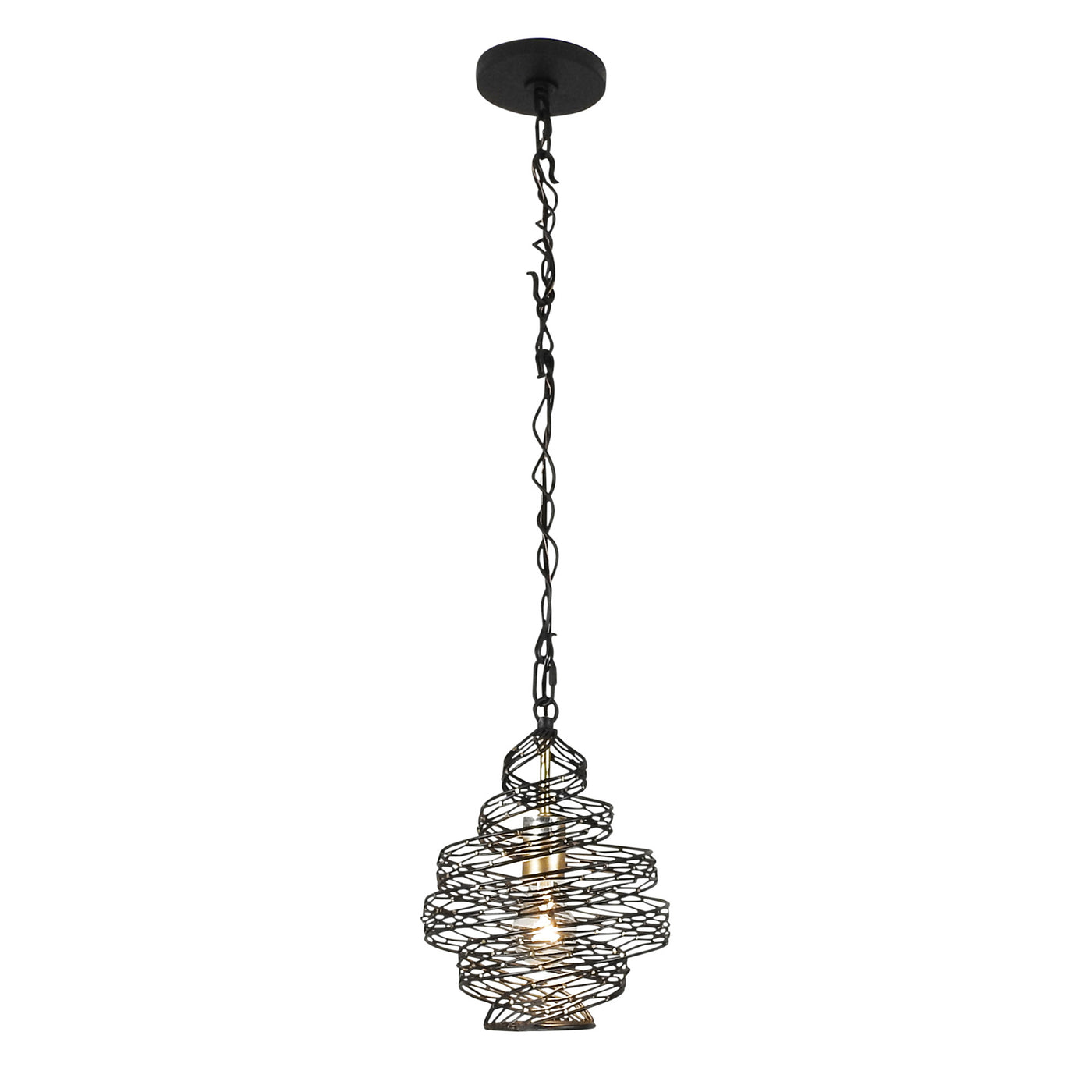 Flow 1 Light Twist Mini Pendant