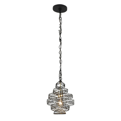 Flow 1 Light Twist Mini Pendant