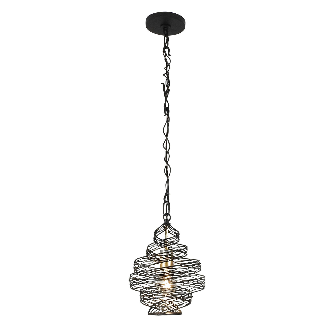 Flow 1 Light Twist Mini Pendant