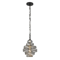 Flow 1 Light Twist Mini Pendant