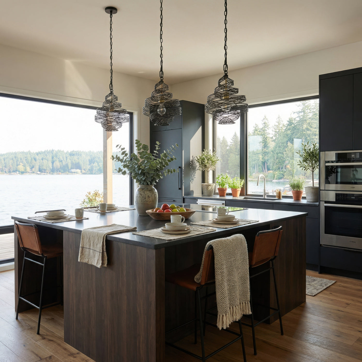Flow 1 Light Twist Mini Pendant