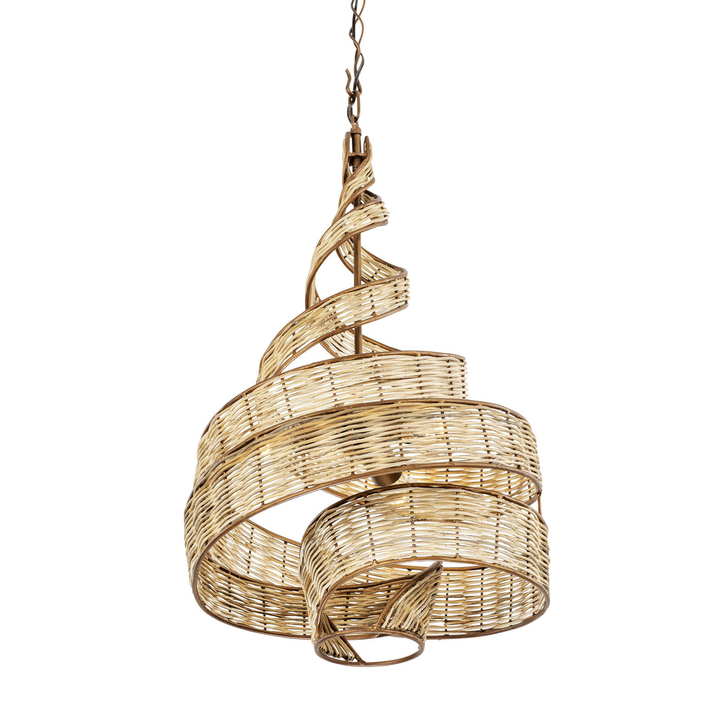Flow 3 Light Twist Pendant