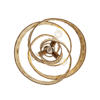 Flow 3 Light Twist Pendant